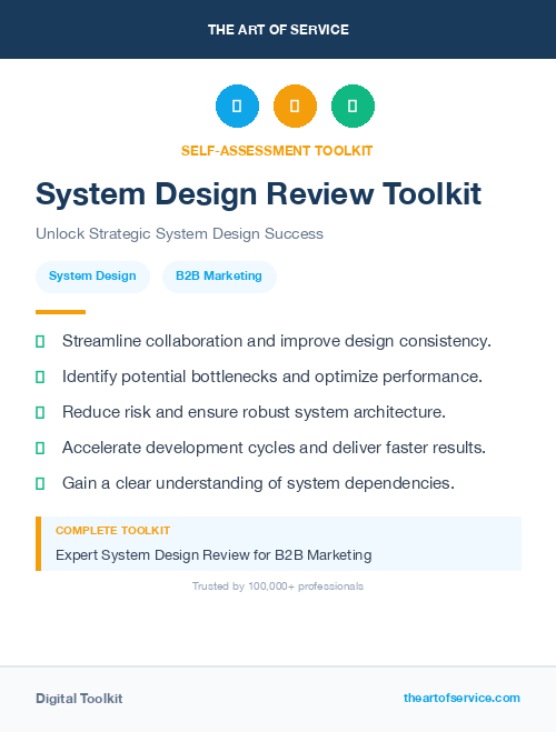 System Design Review Toolkit