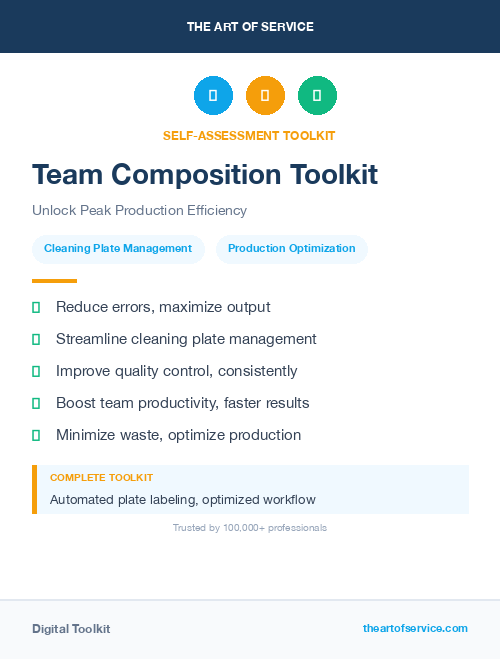 Team Composition Toolkit