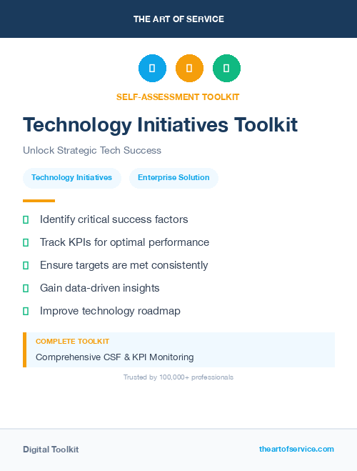 Technology Initiatives Toolkit