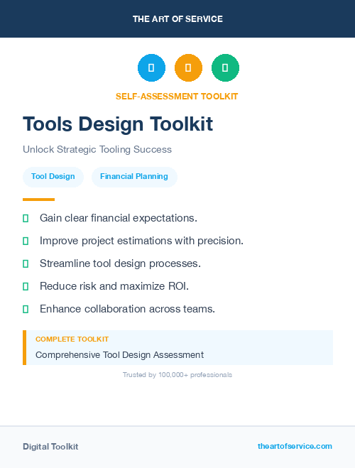 Tools Design Toolkit