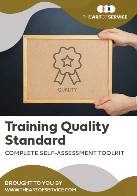 Training Quality Standard Toolkit