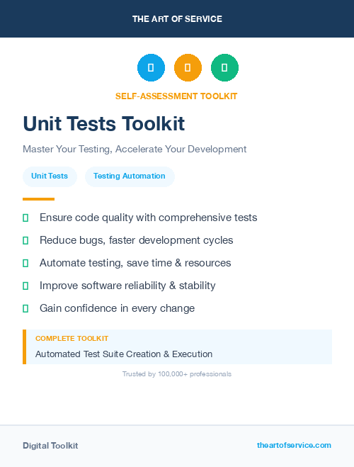 Unit Tests Toolkit