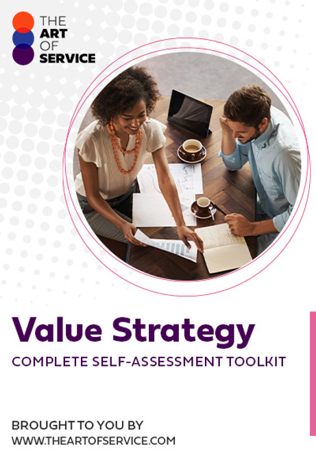 Value Strategy Toolkit