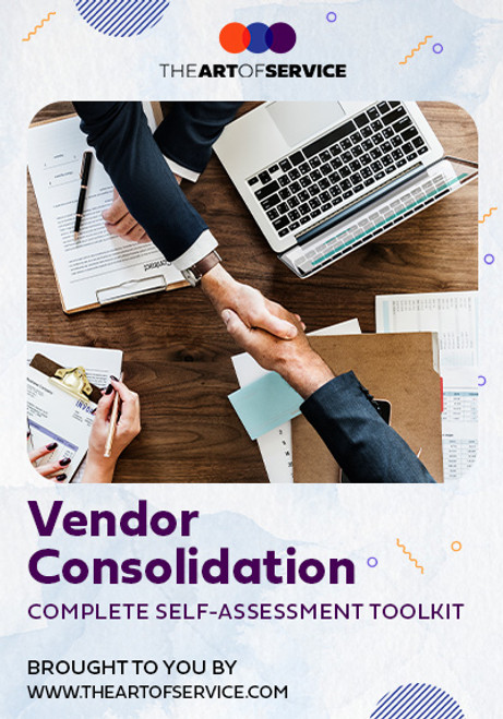 Vendor Consolidation Toolkit