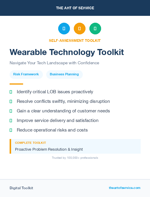 Wearable Technology Toolkit