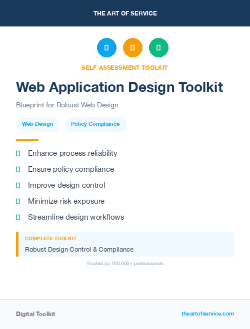 Web Application Design Toolkit
