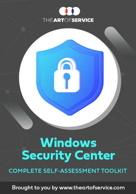 Windows Security Center Toolkit