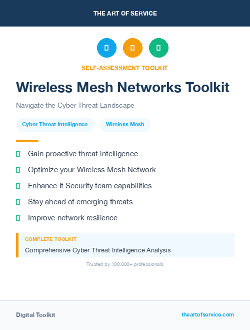 Wireless Mesh Networks Toolkit