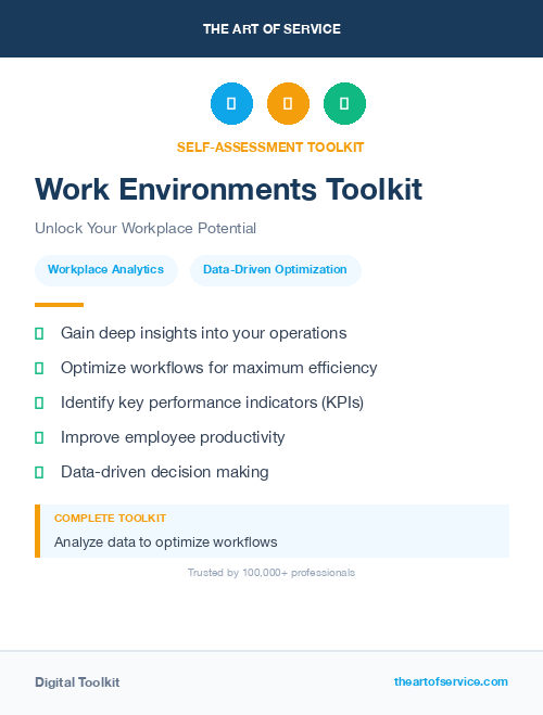 Work Environments Toolkit