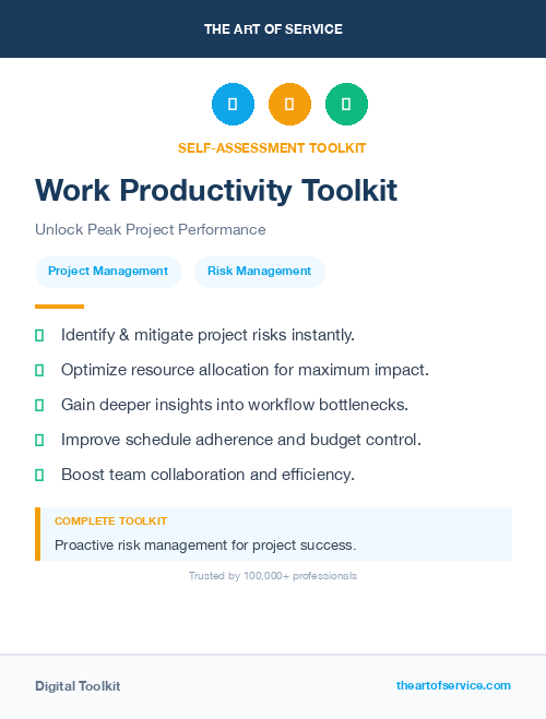 Work Productivity Toolkit