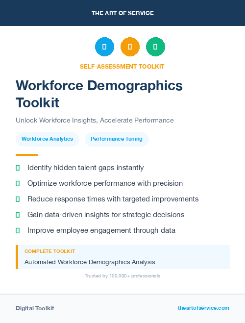 Workforce Demographics Toolkit