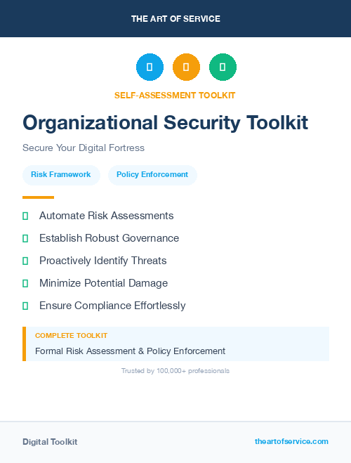 Organizational Security Toolkit