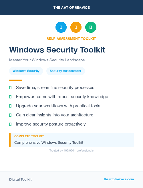 Windows Security Toolkit