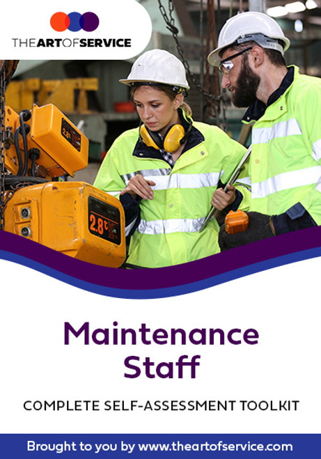 Maintenance Staff Toolkit