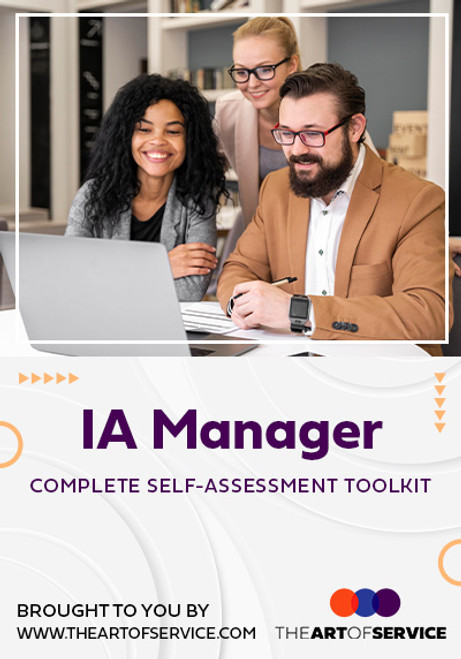 IA Manager Toolkit