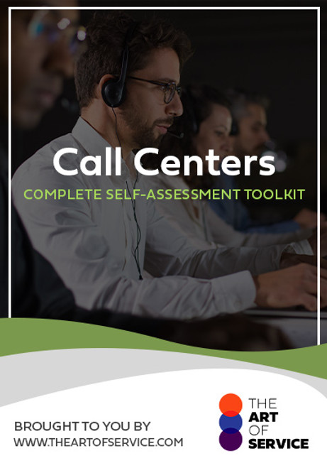 Call Centers Toolkit