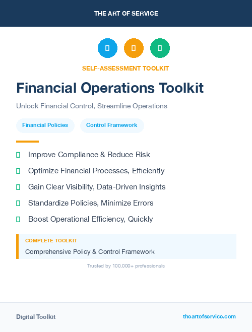 Financial Operations Toolkit