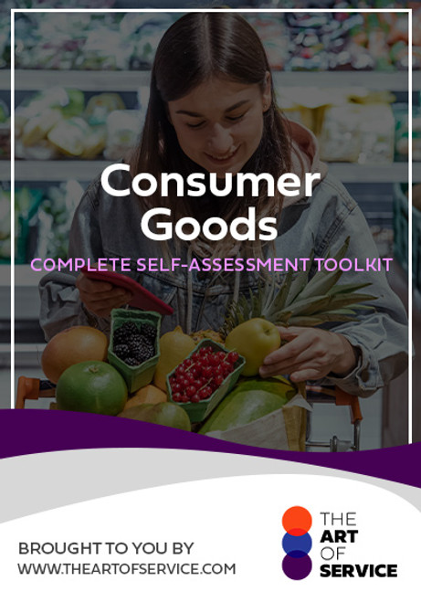 Consumer Goods Toolkit