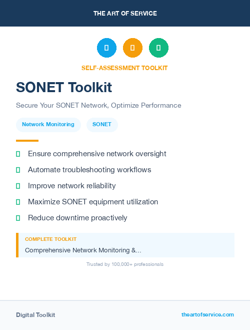 SONET Toolkit