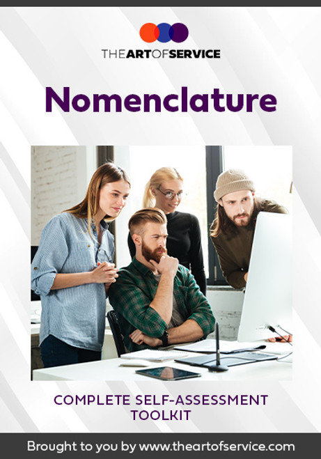 Nomenclature Toolkit