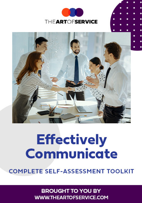 Effectively Communicate Toolkit