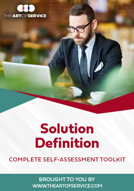 Solution Definition Toolkit