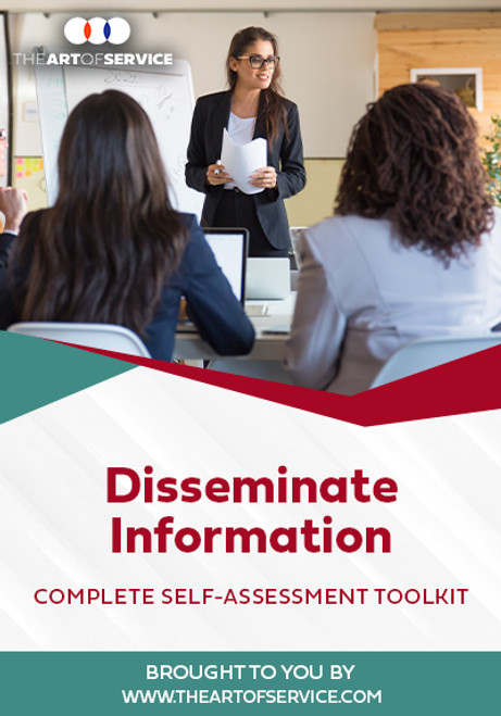 Disseminate Information Toolkit