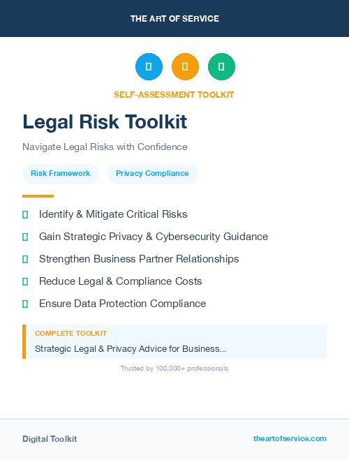 Legal Risk Toolkit