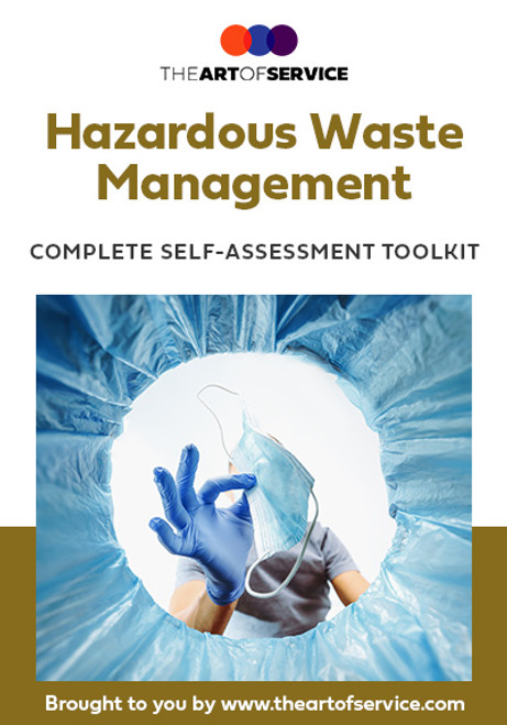 Hazardous Waste Management Toolkit
