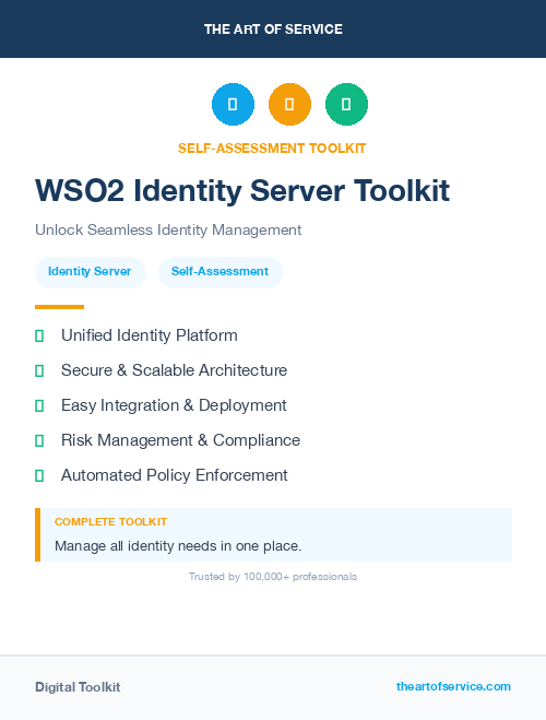 WSO2 Identity Server Toolkit