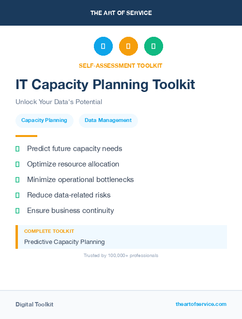 IT Capacity Planning Toolkit