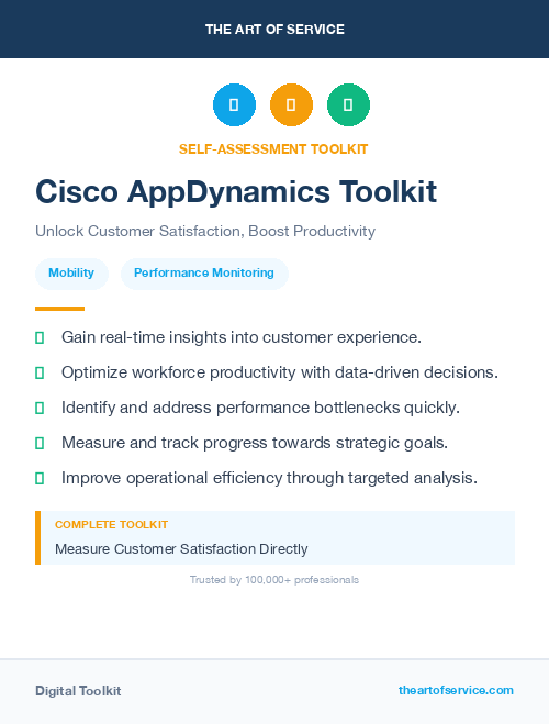 Cisco AppDynamics Toolkit
