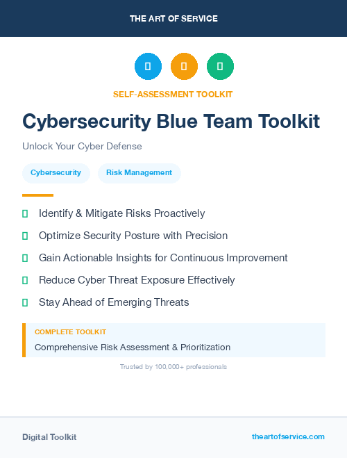 Cybersecurity Blue Team Toolkit