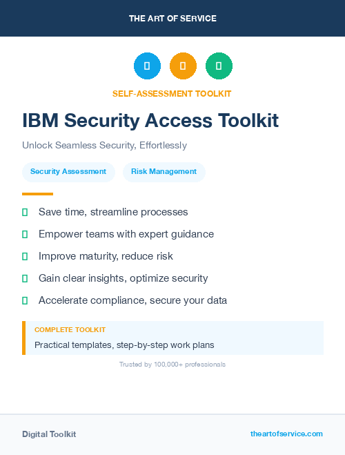 IBM Security Access Toolkit