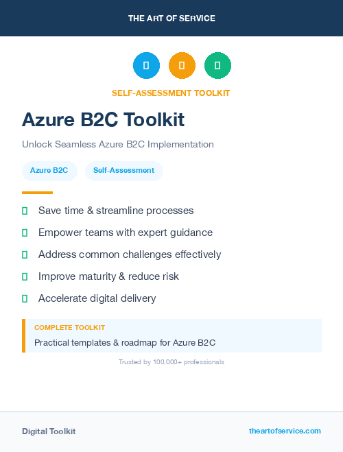 Azure B2C Toolkit