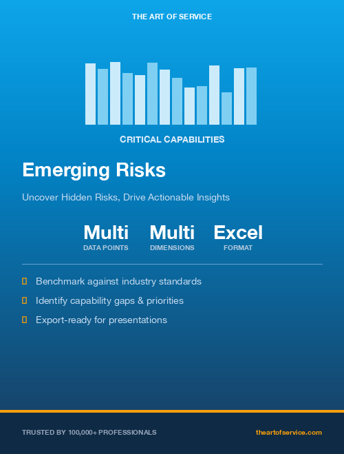 Emerging Risks Critical Capabilities