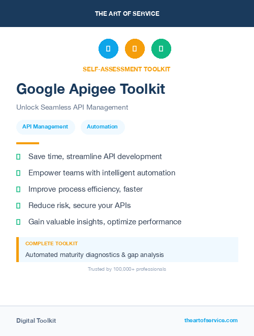 Google Apigee Toolkit