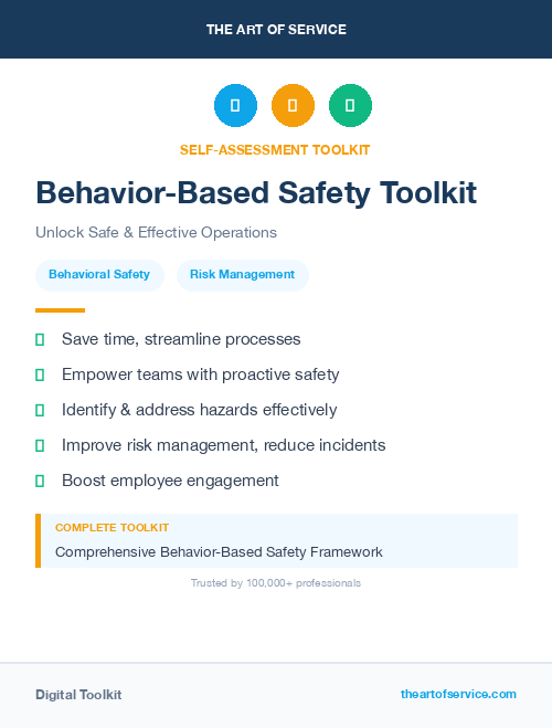 Behavior-Based Safety Toolkit