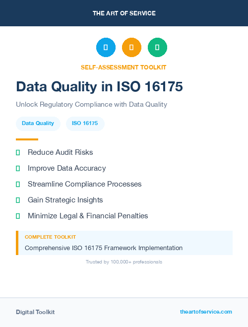 Data Quality in ISO 16175