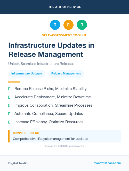 Infrastructure Updates in Release Management