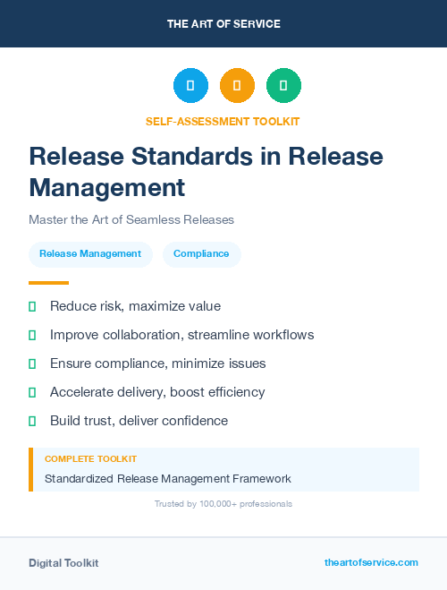 Release Standards in Release Management