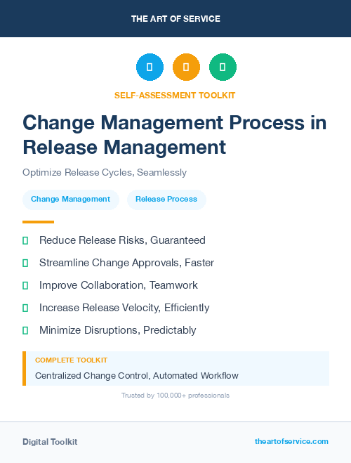 Change Management Process in Release Management