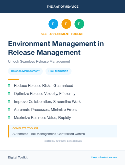 Environment Management in Release Management