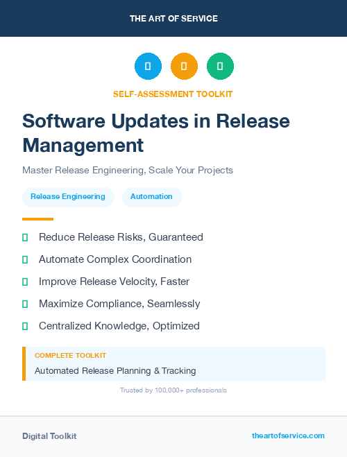 Software Updates in Release Management