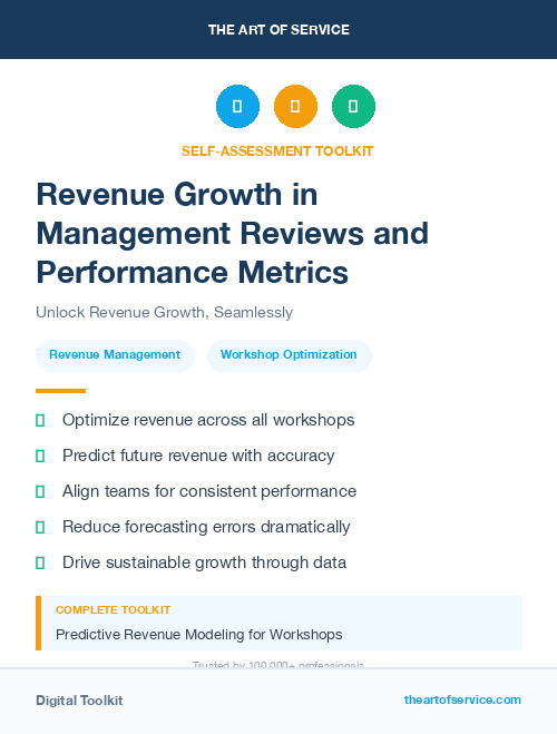 Revenue Growth in Management Reviews and Performance Metrics