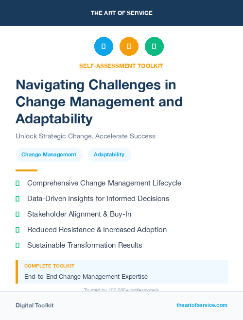 Navigating Challenges in Change Management and Adaptability