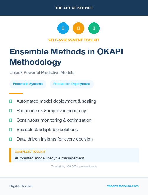 Ensemble Methods in OKAPI Methodology