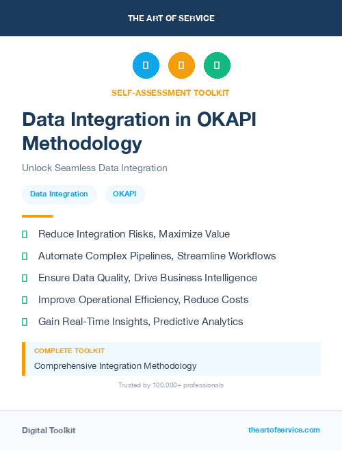 Data Integration in OKAPI Methodology