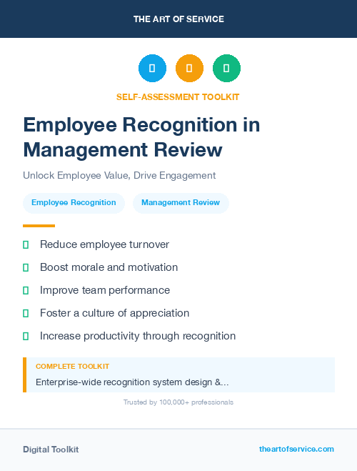 Employee Recognition in Management Review