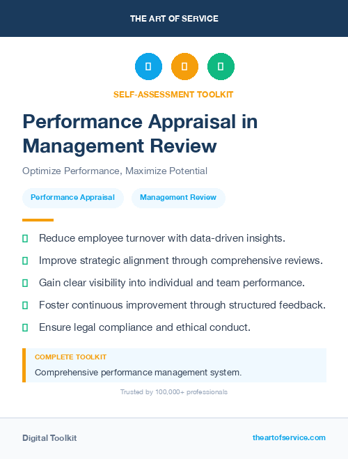 Performance Appraisal in Management Review